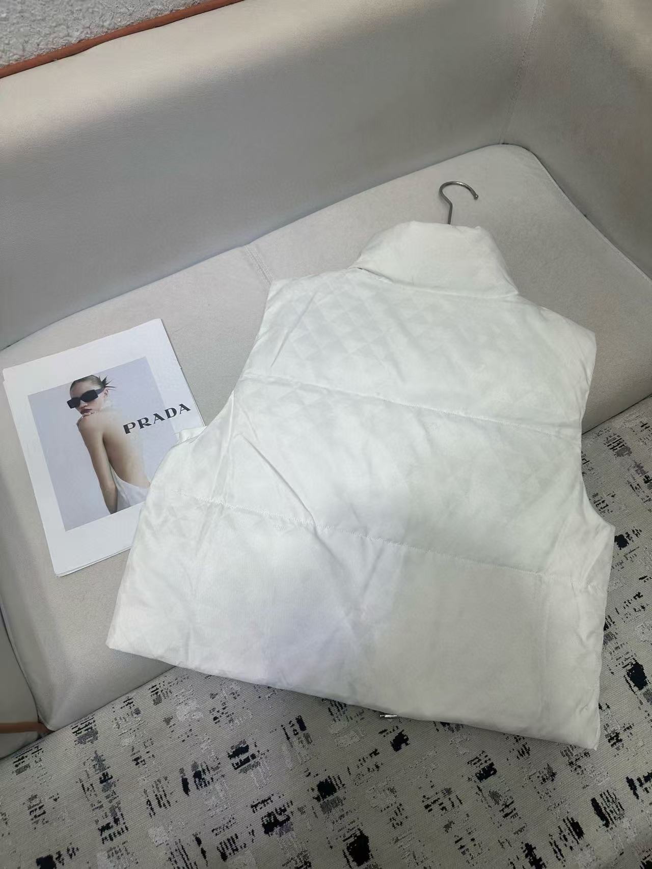 PR4DA 秋冬 高品質 ジャカード ダウンベスト【50％割引+送料無料】