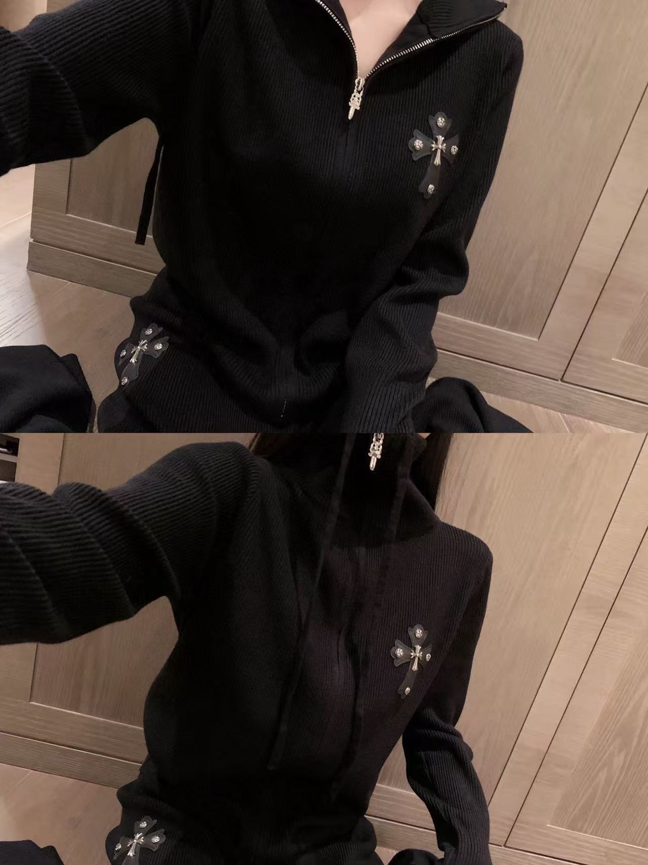 Chr0me Heartsジッパーウールスーツ【50％割引+送料無料】