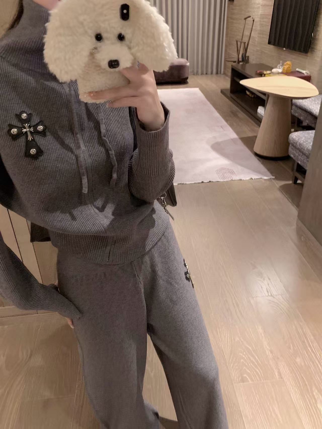 Chr0me Heartsジッパーウールスーツ【50％割引+送料無料】