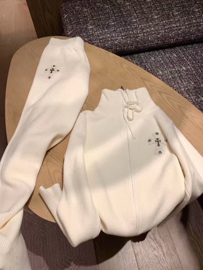 Chr0me Heartsジッパーウールスーツ【50％割引+送料無料】