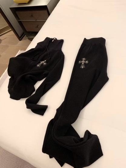 Chr0me Heartsジッパーウールスーツ【50％割引+送料無料】