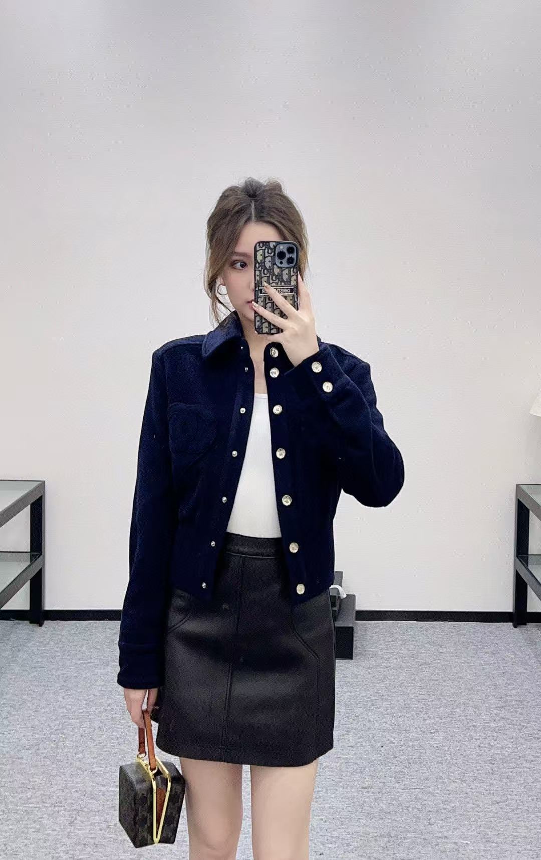 CHANE1 ダブルCハートウールカラーコート【50％割引+送料無料】