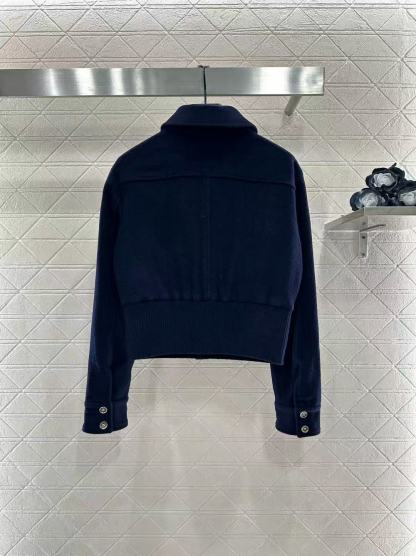 CHANE1 ダブルCハートウールカラーコート【50％割引+送料無料】