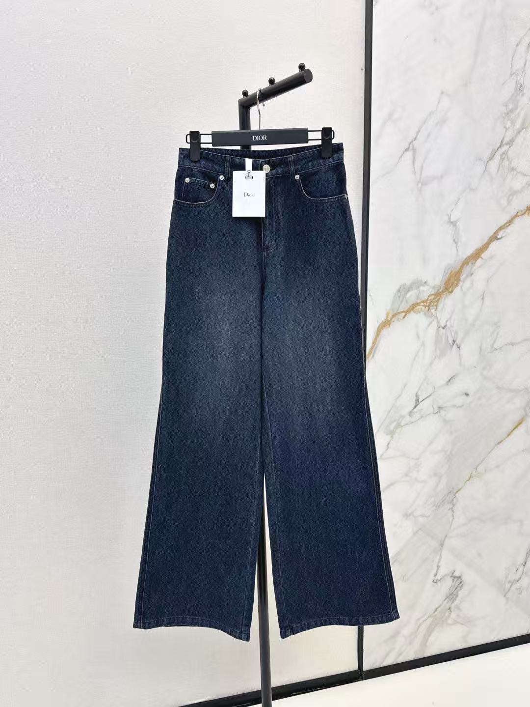 DI0Rデニムジャケットとパンツのツーピースセット【50％割引+送料無料】