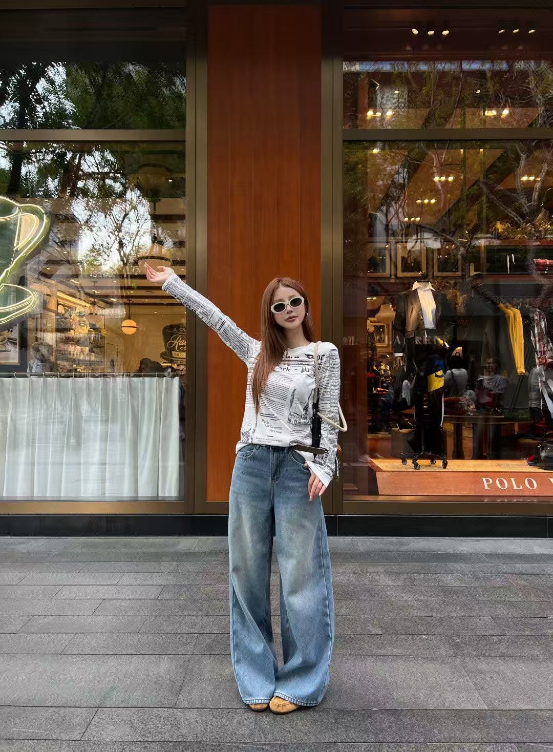 DIOR ニュースペーパーレターTシャツ【50％割引+送料無料】