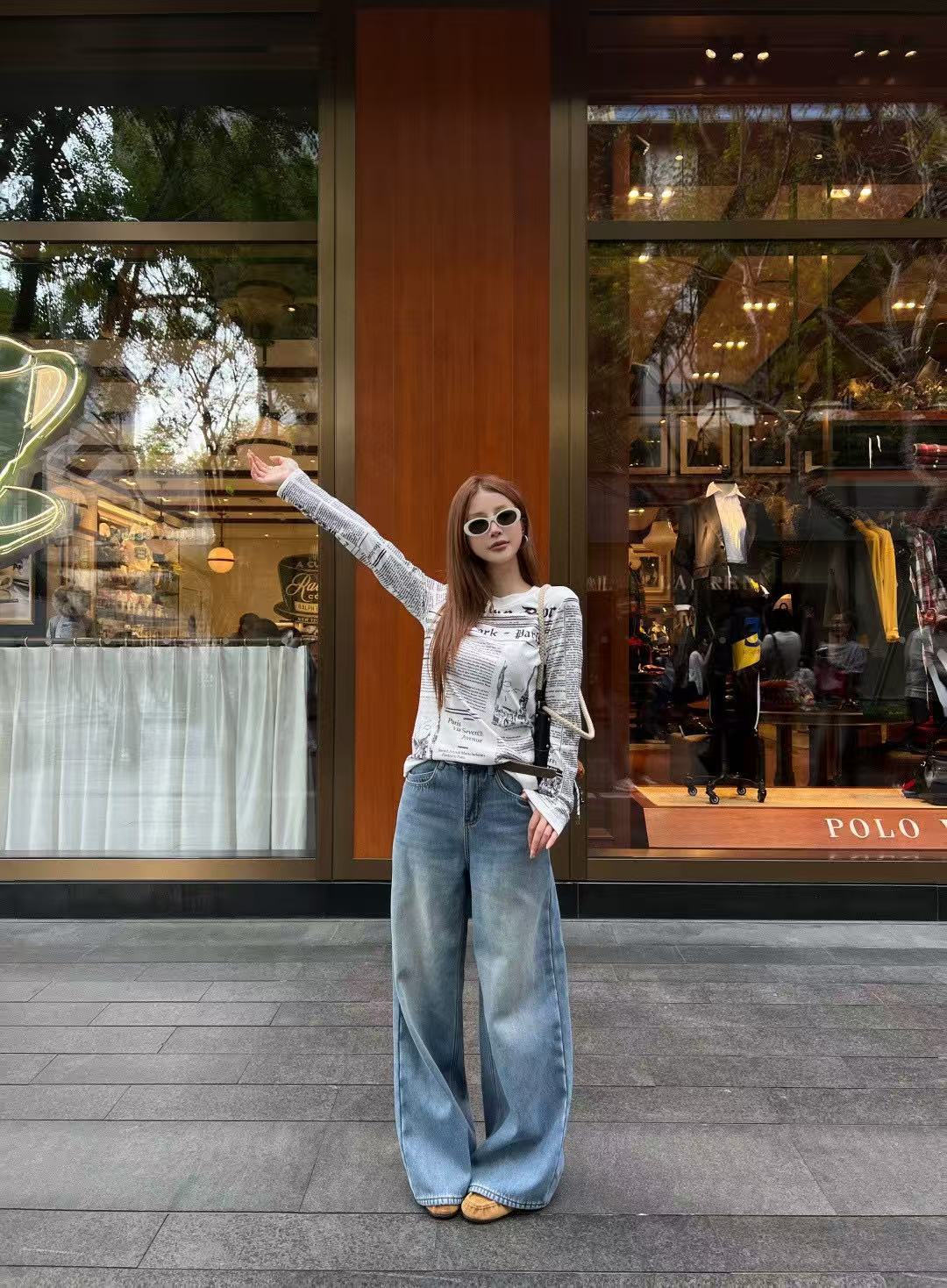 DIOR ニュースペーパーレターTシャツ【50％割引+送料無料】