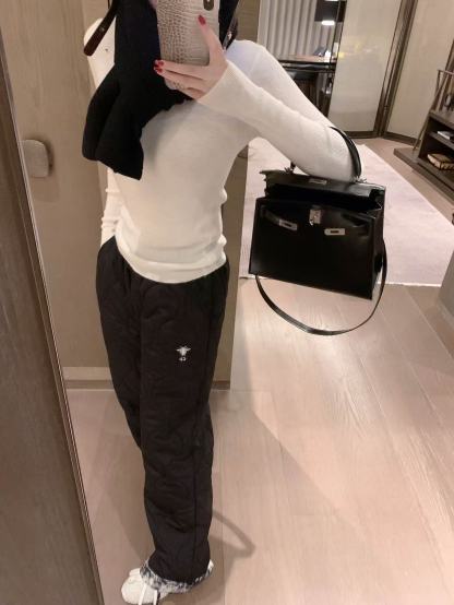 DIOR プリント コットンパッド カジュアルパンツ【50％割引+送料無料】