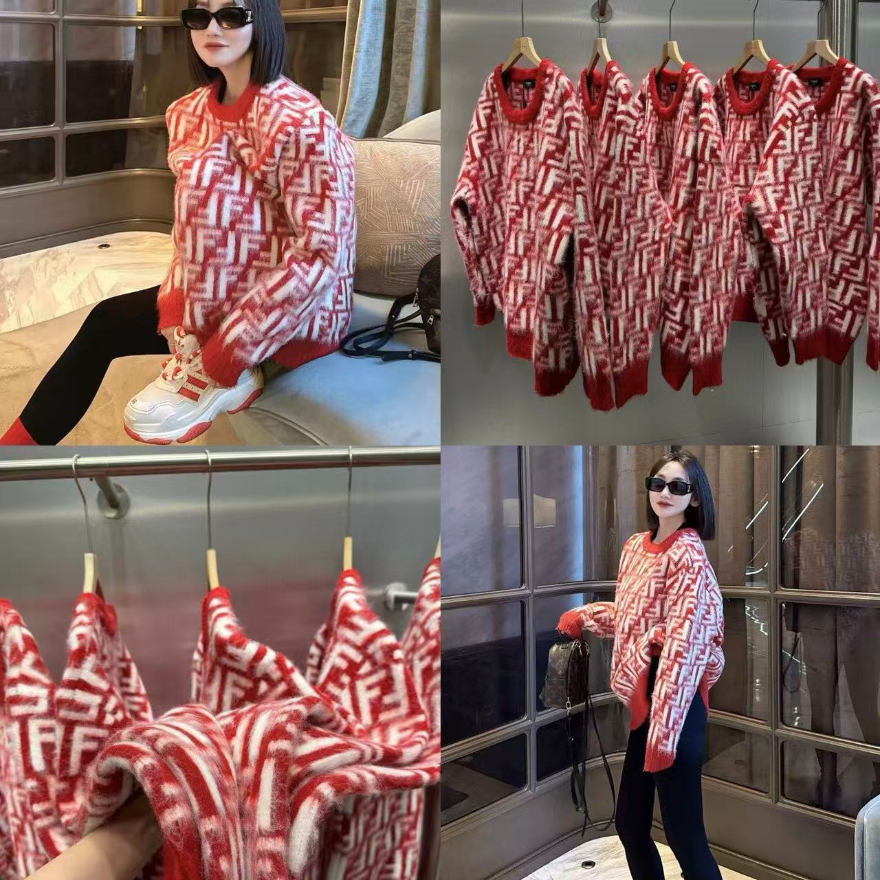 FEND1FF ウールセーター【50％割引+送料無料】