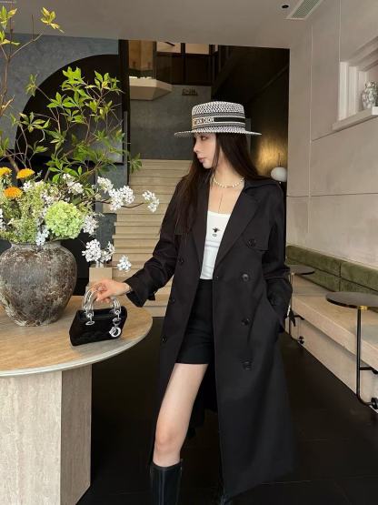 DIOR 高品質 秋冬 ダブルブレスト トレンチコート【50％割引+送料無料】
