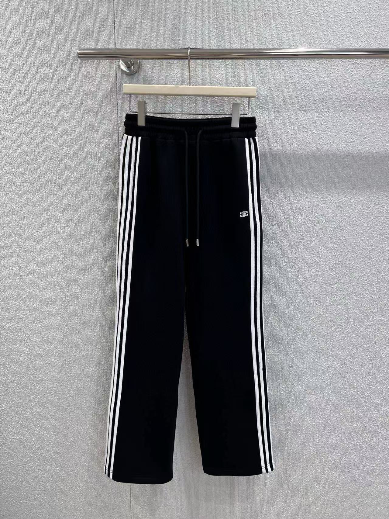 CEL1NE 凱旋門刺繍 ジッパージャケット + パンツ ツーピースセット【50％割引+送料無料】