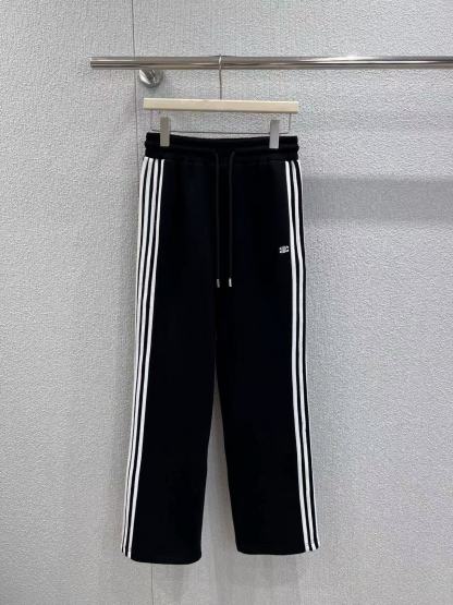 CEL1NE 凱旋門刺繍 ジッパージャケット + パンツ ツーピースセット【50％割引+送料無料】