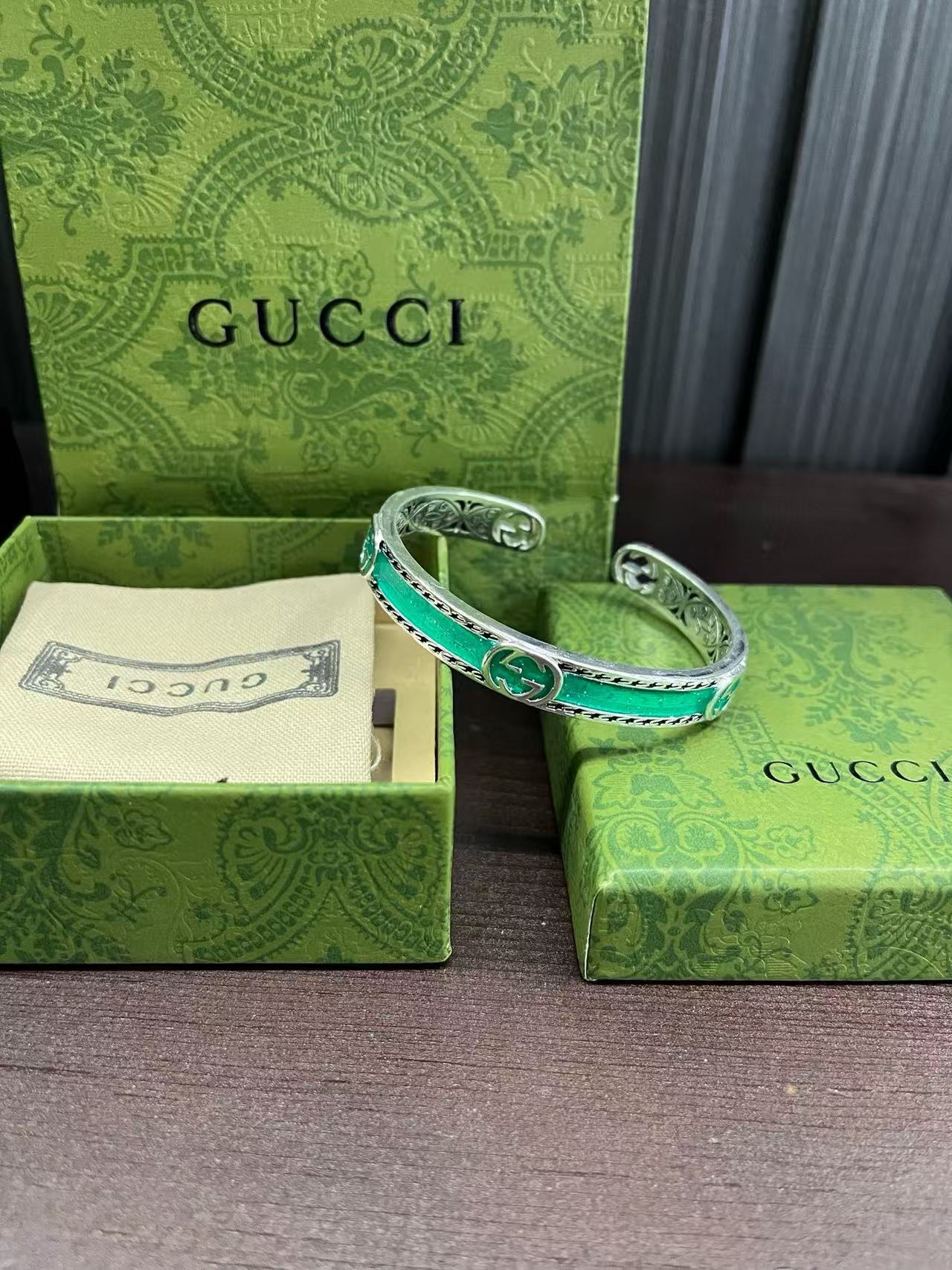 GUCC1 クラシック オープンバングル【50％割引+送料無料】