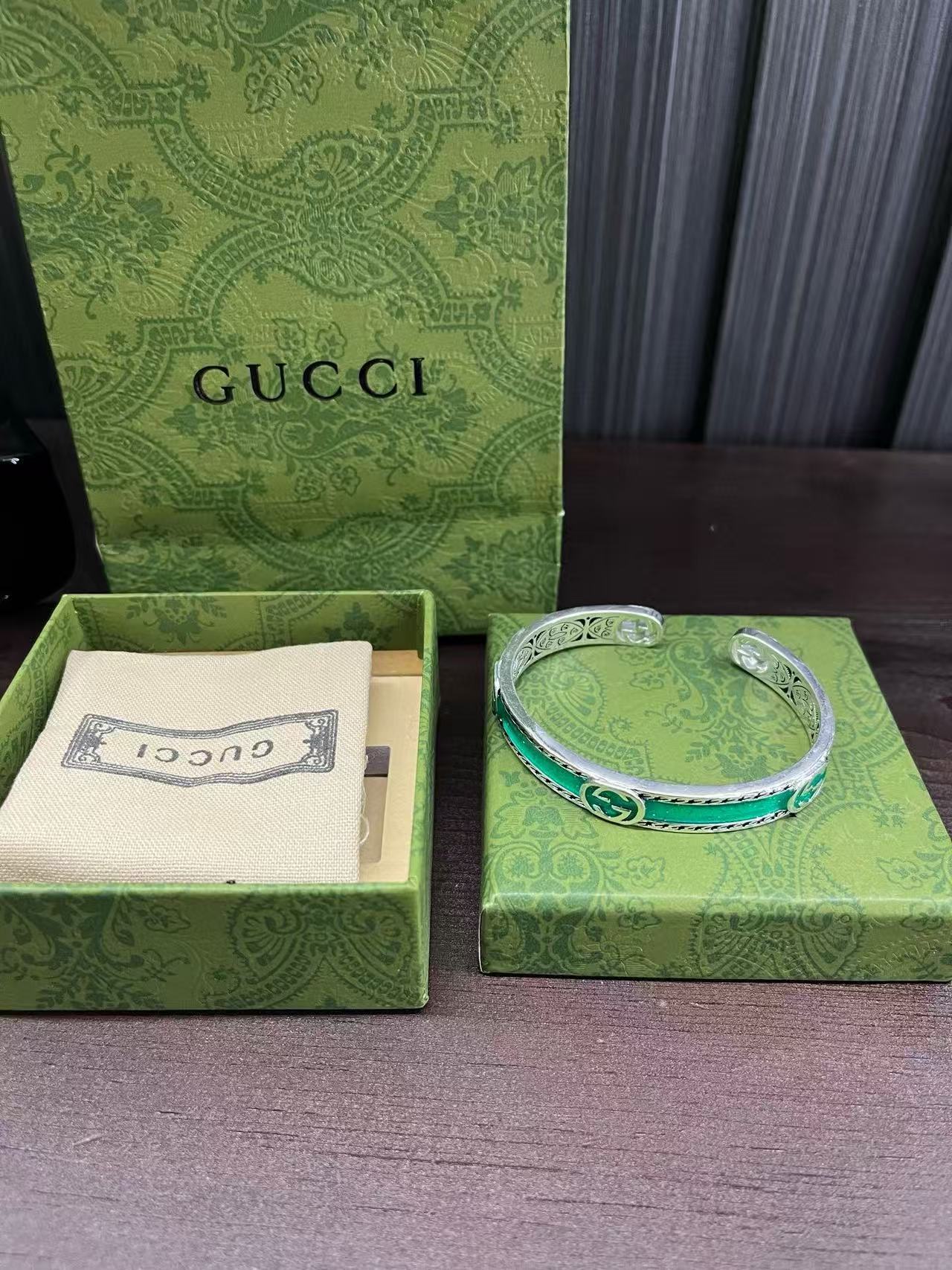 GUCC1 クラシック オープンバングル【50％割引+送料無料】