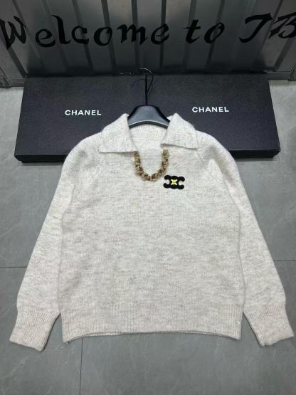 CEL1NE 凱旋門 チェーン セーター【50％割引+送料無料】