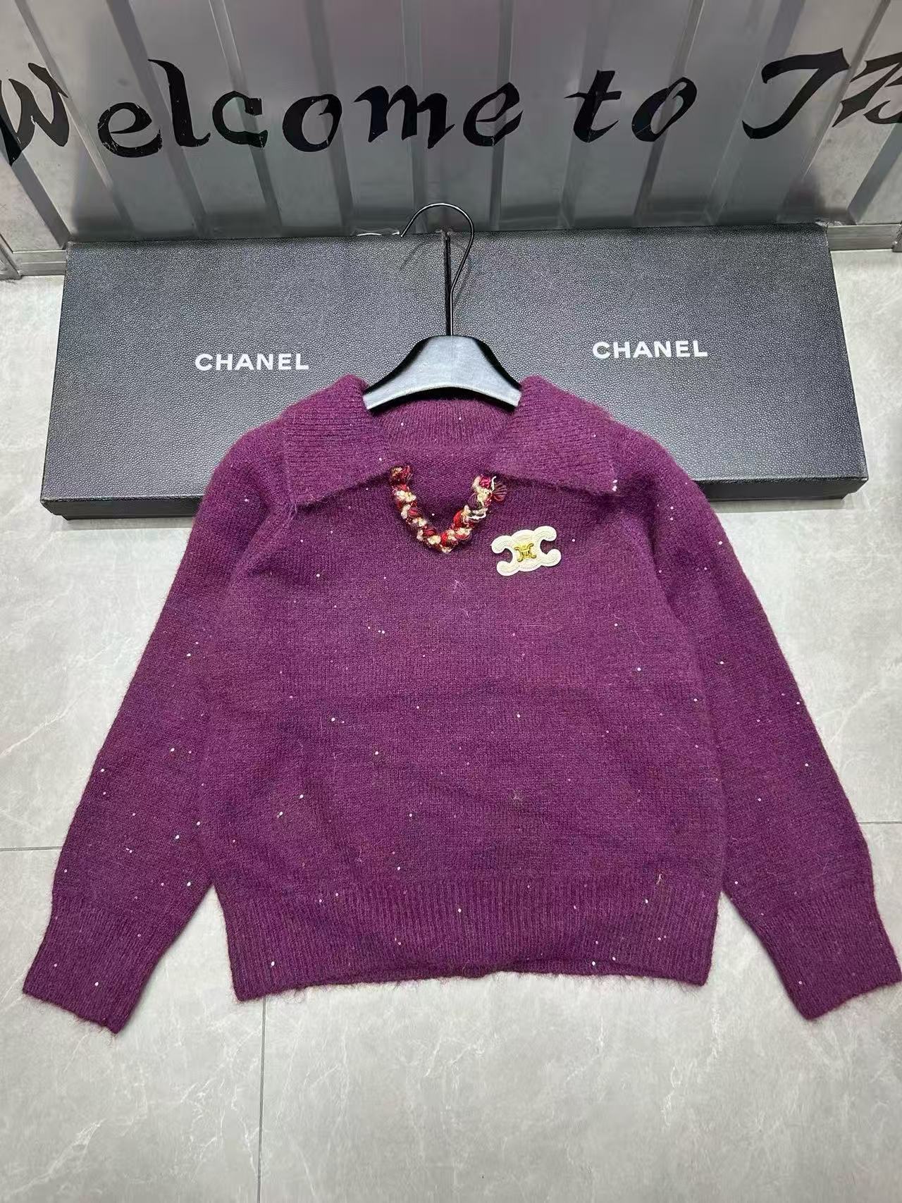 CEL1NE 凱旋門 チェーン セーター【50％割引+送料無料】