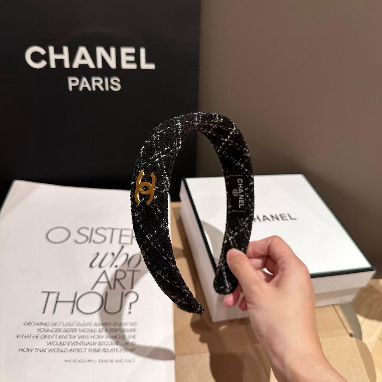 CHANE1 ダブルCヘッドバンド【50％割引+送料無料】