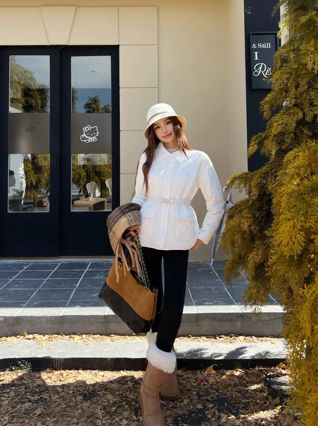 PR4DA トライアングルロゴ カジュアルコットンジャケット【50％割引+送料無料】