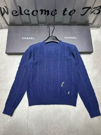 CEL1NE 刺繍レターセーター【50％割引+送料無料】