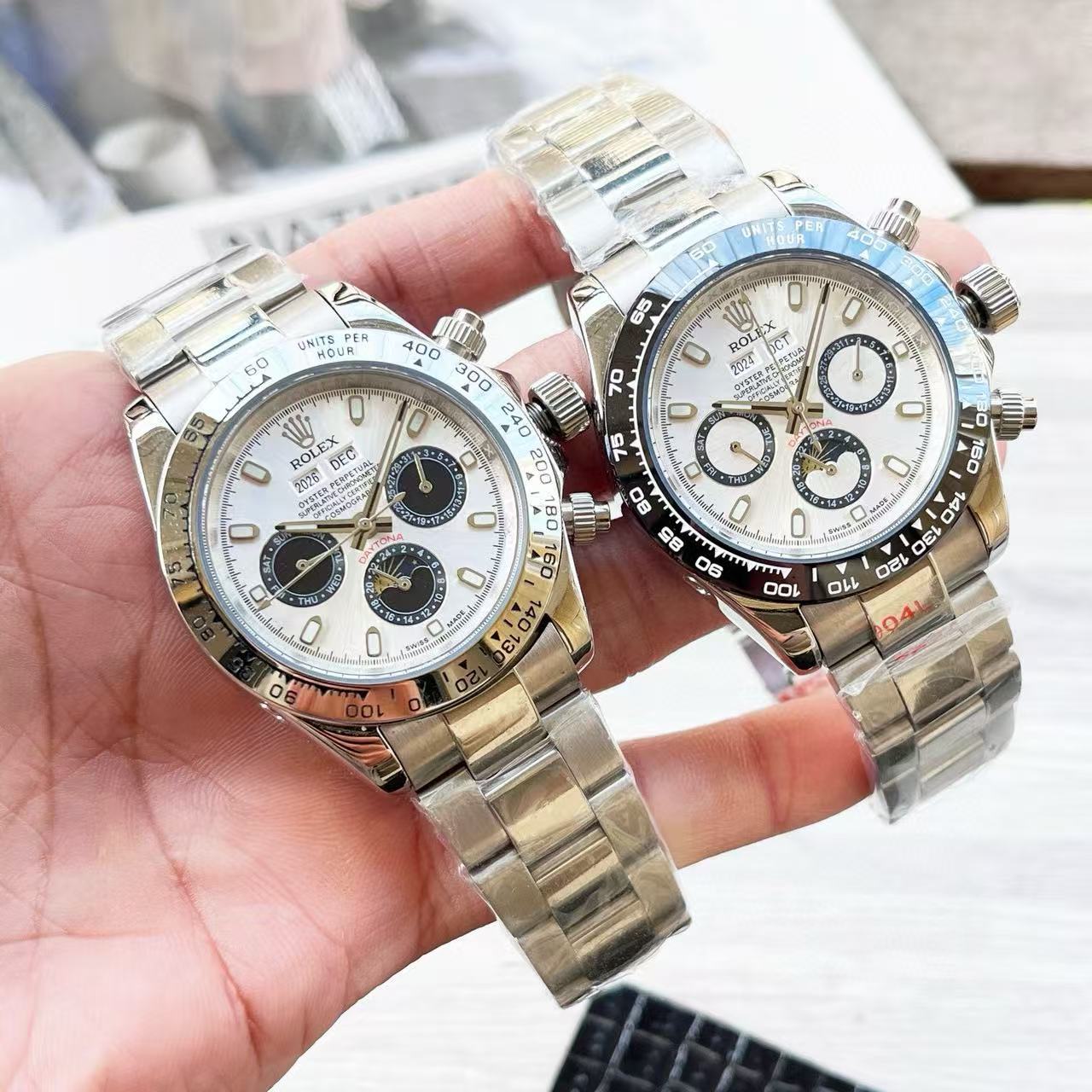 R0LEX コスモクロン デイトナ スチールブレスレットウォッチ【50％割引+送料無料】