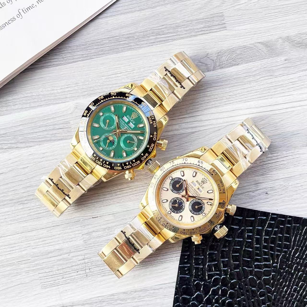 R0LEX デイトナ スチールストラップ ウォッチ【50％割引+送料無料】