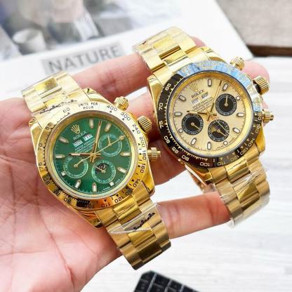 R0LEX デイトナ スチールストラップ ウォッチ【50％割引+送料無料】