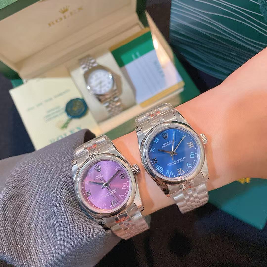 R0LEX 機械式レディースウォッチ【50％割引+送料無料】