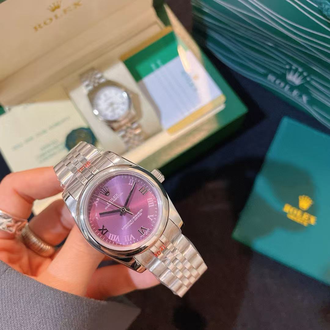 R0LEX 機械式レディースウォッチ【50％割引+送料無料】