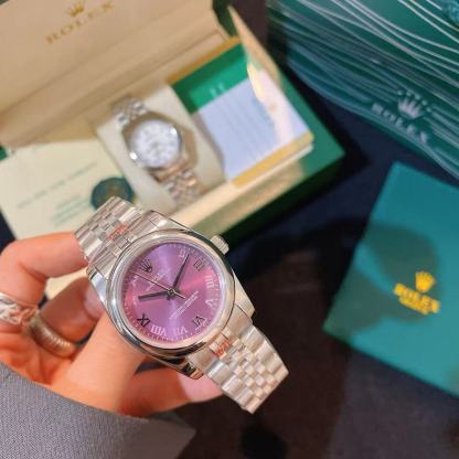 R0LEX 機械式レディースウォッチ【50％割引+送料無料】