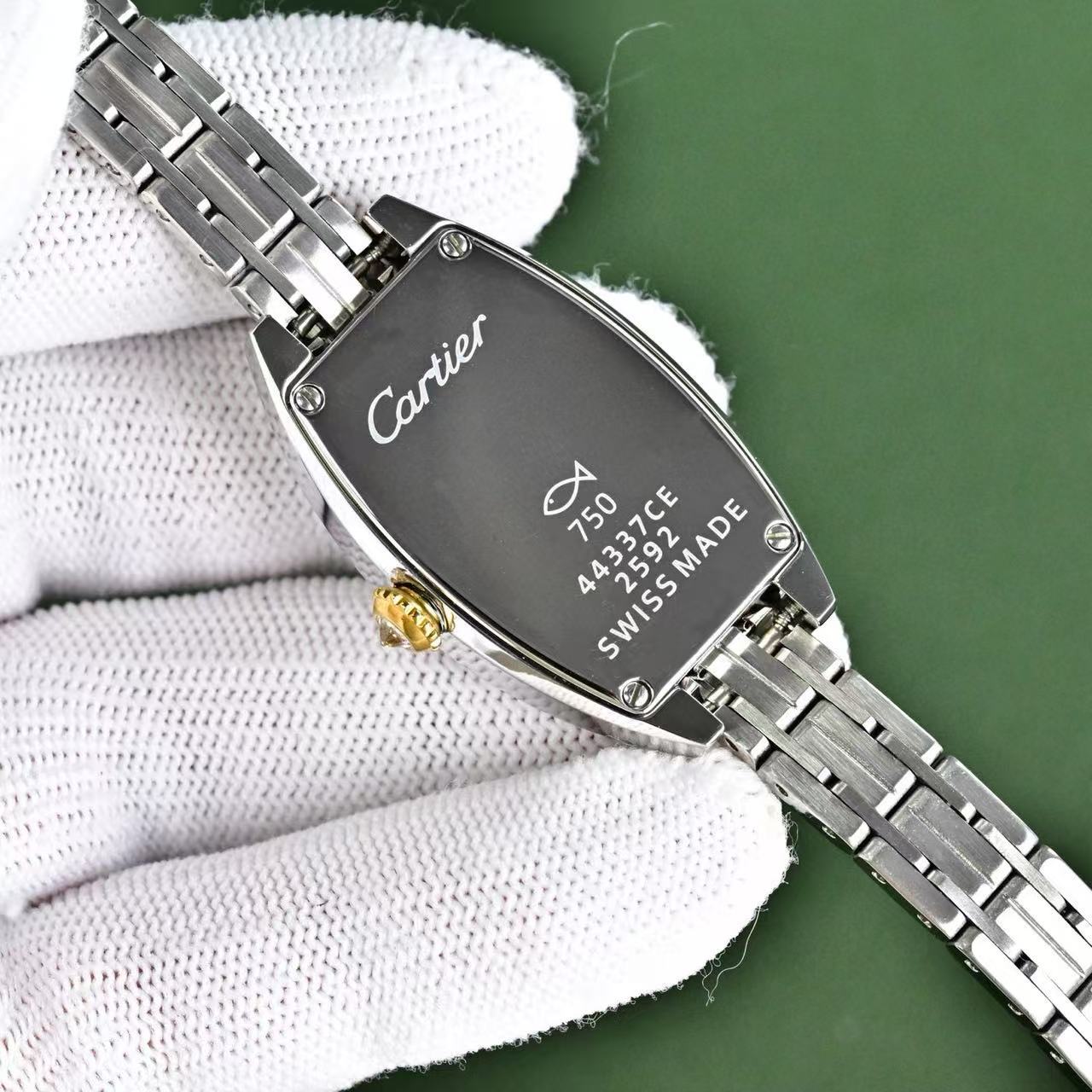 CART1ER スクエア ダイヤモンドセット レディースウォッチ【50％割引+送料無料】