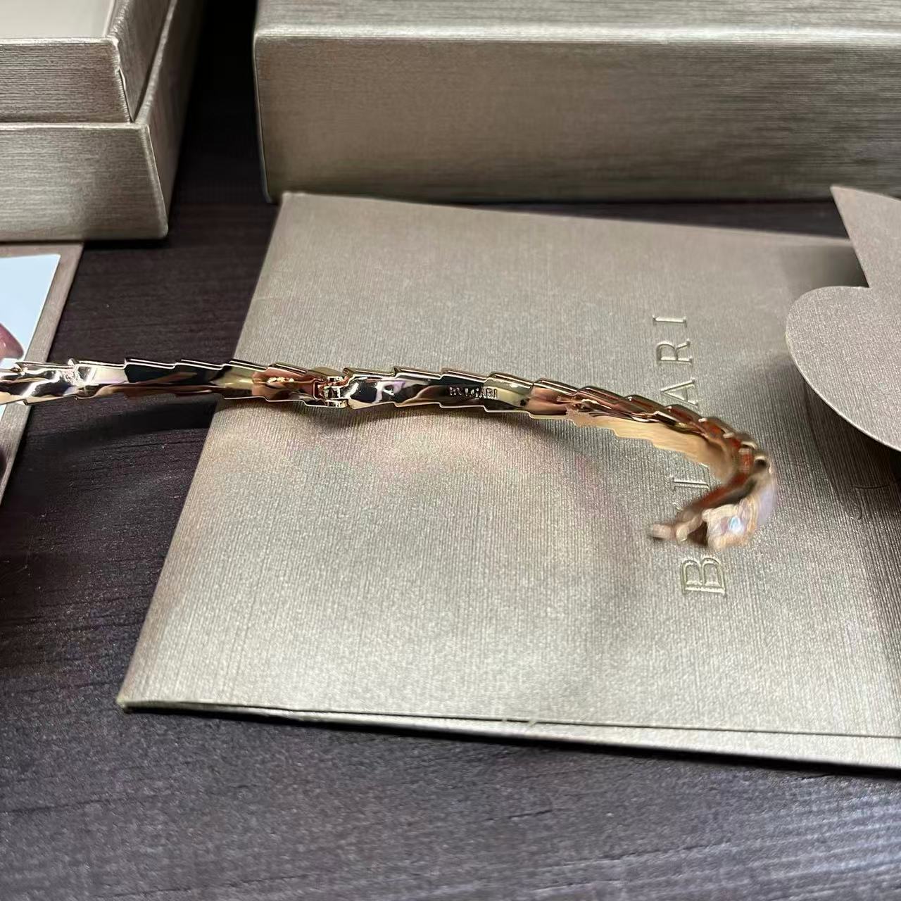 BVLGAR1 ダイヤモンドセット スネークブレスレット【50％割引+送料無料】