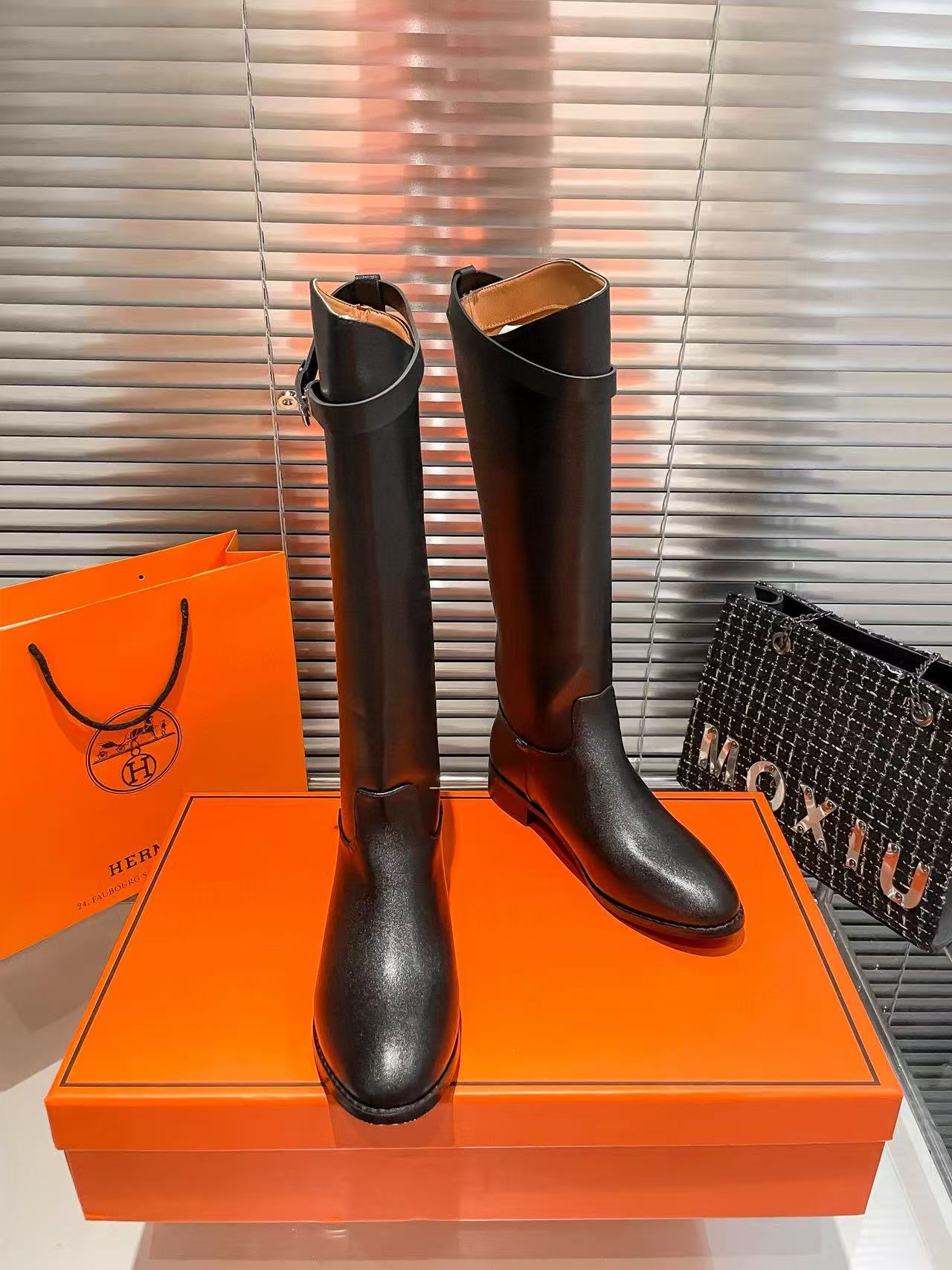 HERME5 ミニマリストニーハイブーツ【50％割引+送料無料】