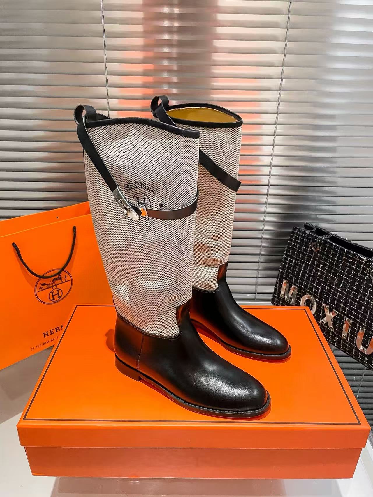 HERME5 ミニマリストニーハイブーツ【50％割引+送料無料】