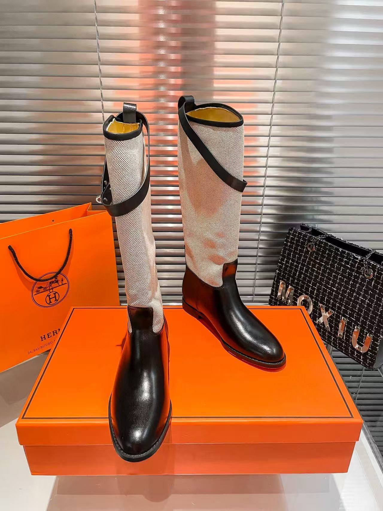 HERME5 ミニマリストニーハイブーツ【50％割引+送料無料】