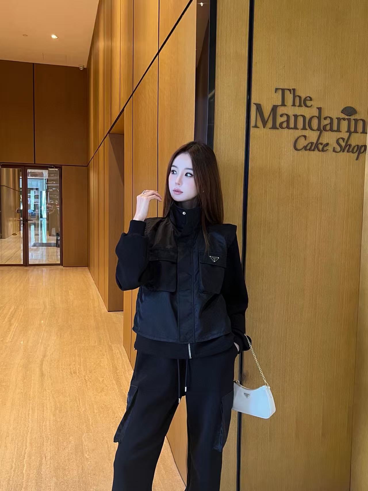 PR4DA ジップアップジャケット+カーゴパンツ ツーピースセット【50％割引+送料無料】