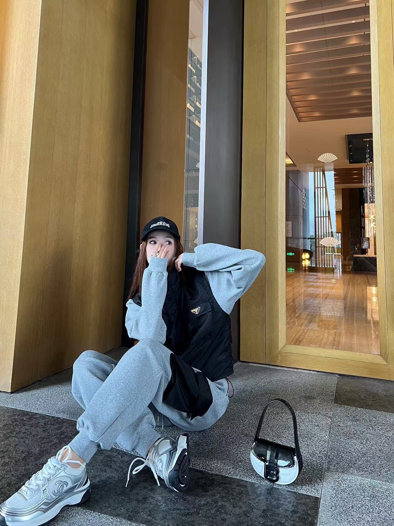 PR4DA ジップアップジャケット+カーゴパンツ ツーピースセット【50％割引+送料無料】