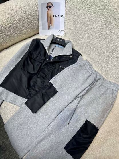 PR4DA ジップアップジャケット+カーゴパンツ ツーピースセット【50％割引+送料無料】