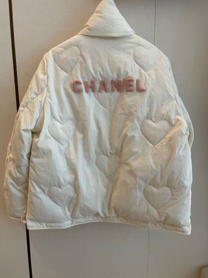 CHANE1 ダブルC マフラー + ダウン ツーピースセット【50％割引+送料無料】