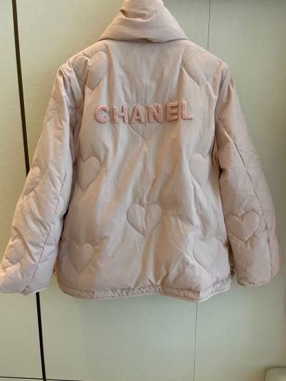 CHANE1 ダブルC マフラー + ダウン ツーピースセット【50％割引+送料無料】