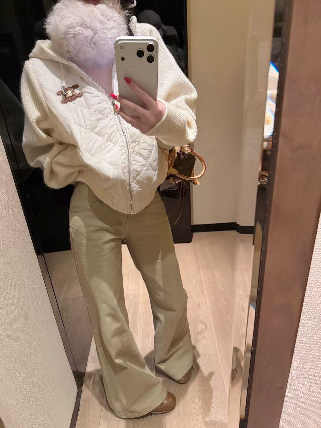 CEL1NE 凱旋門フード付きチェックジャケット【50％割引+送料無料】