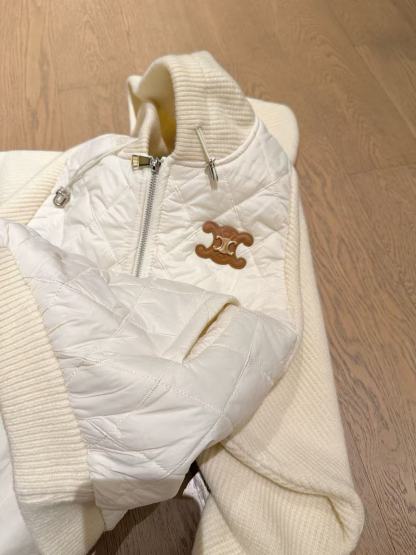 CEL1NE 凱旋門フード付きチェックジャケット【50％割引+送料無料】