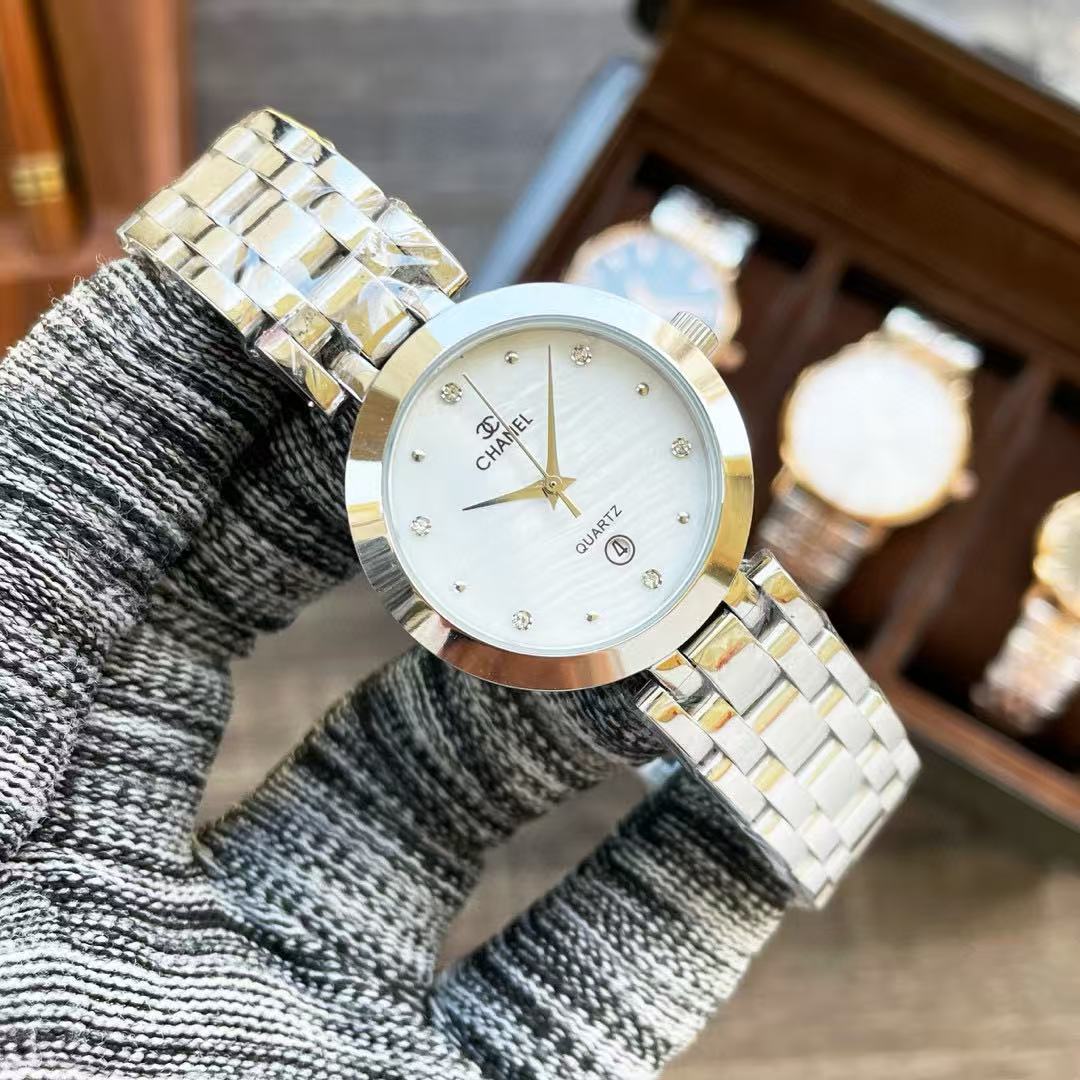 CHANE1 シンプル ステンレススチールバンド レディース腕時計【50％割引+送料無料】