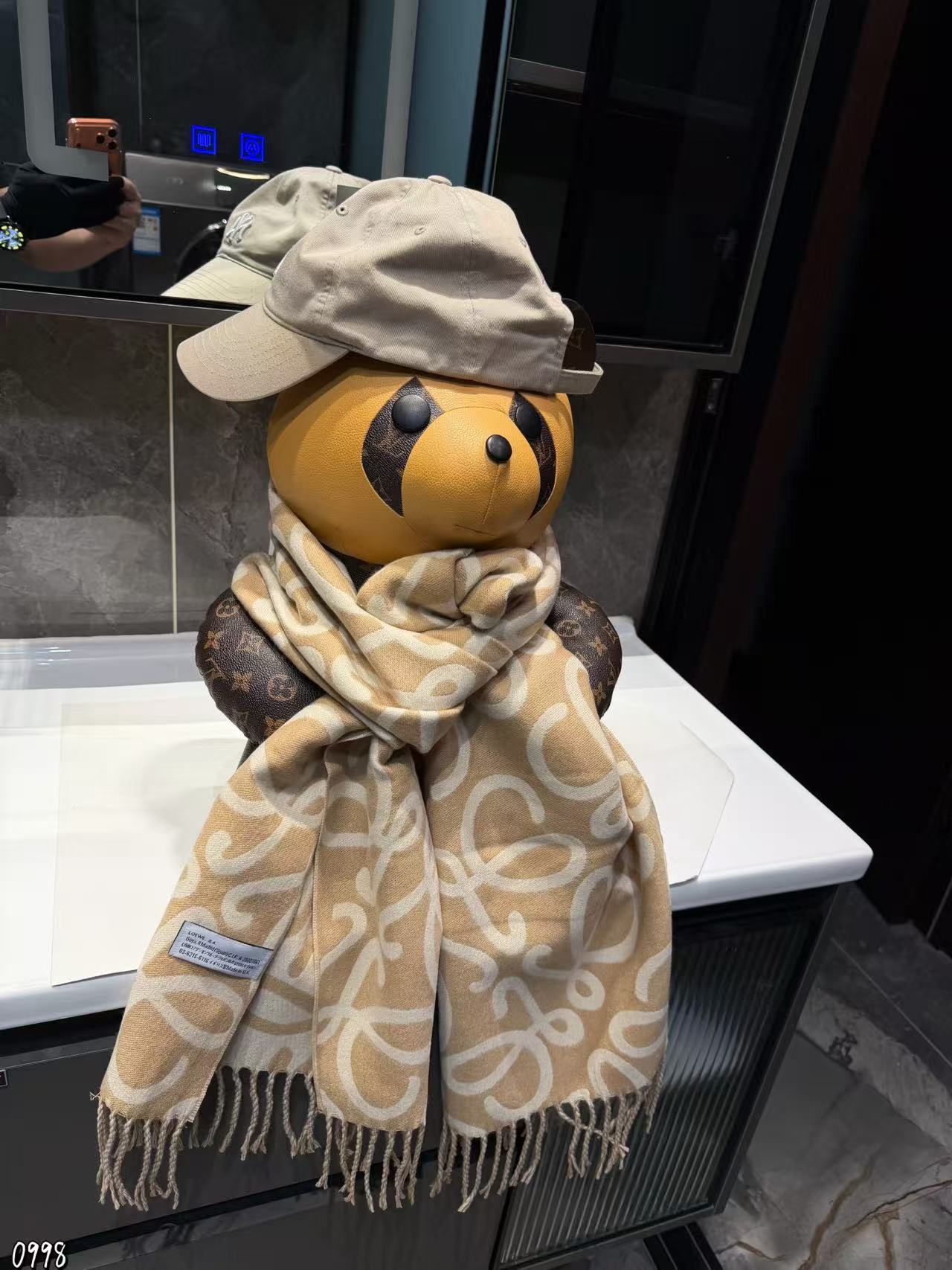 L0WEW タッセル カシミア スカーフ【50％割引+送料無料】