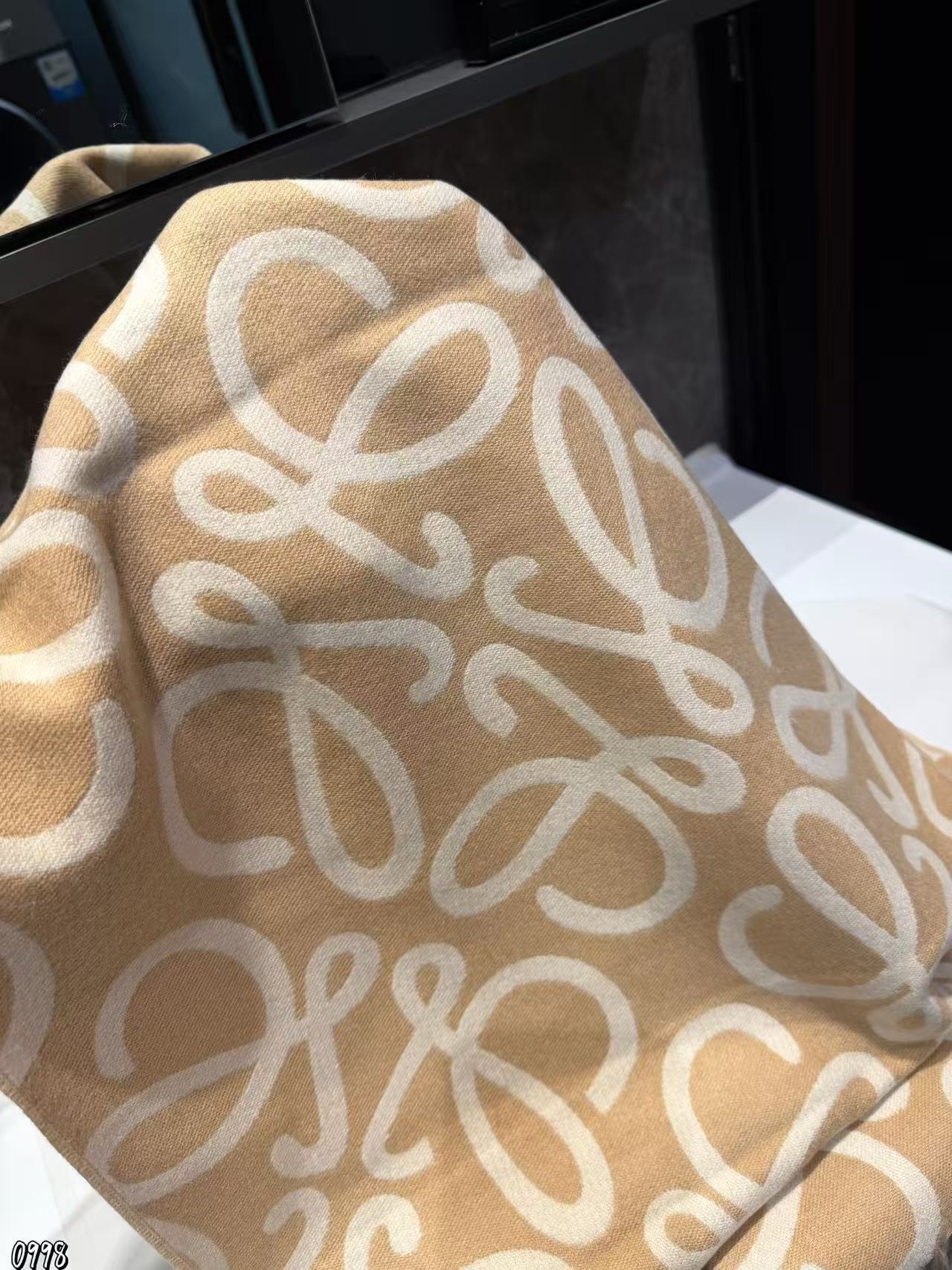 L0WEW タッセル カシミア スカーフ【50％割引+送料無料】