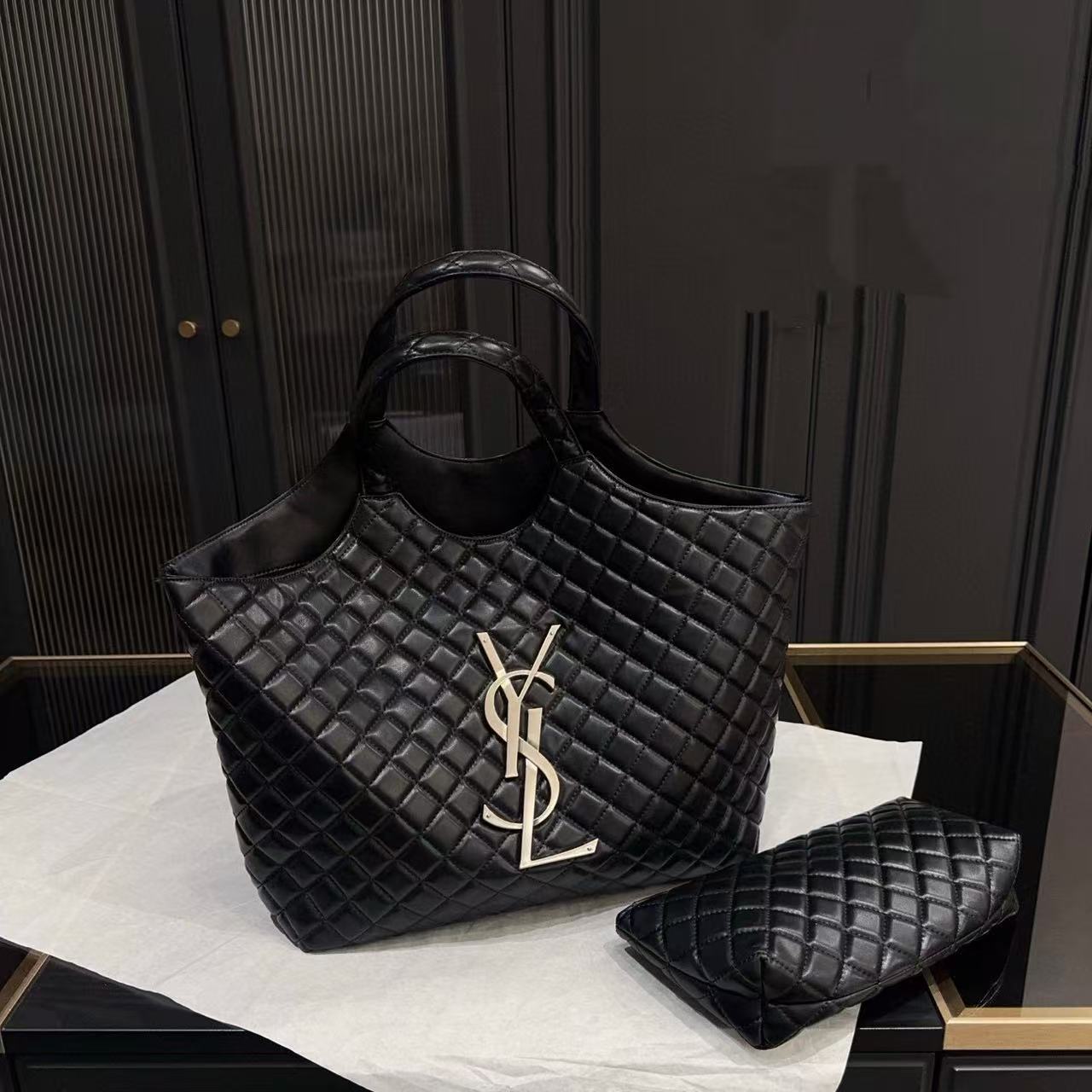 YSL lcareトートバッグ【50％割引+送料無料】