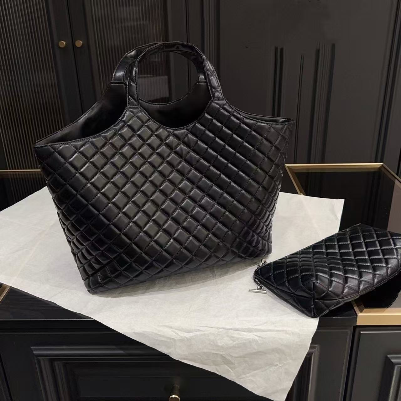 YSL lcareトートバッグ【50％割引+送料無料】