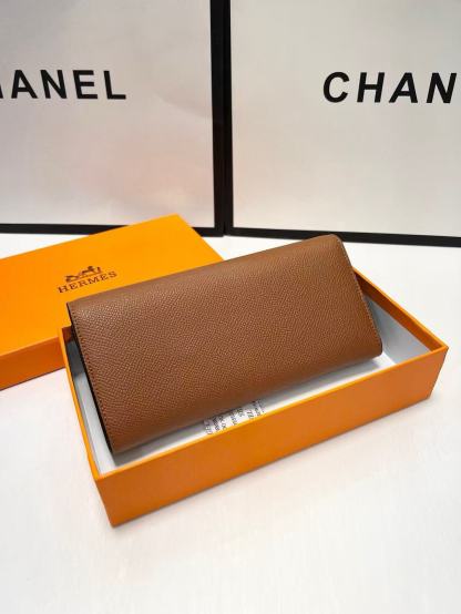 HERME5 レザーロングウォレット【50％割引+送料無料】