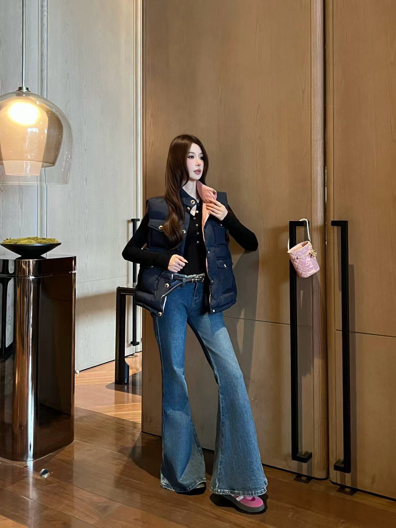 CHANE1高品質秋冬ダウンベスト【50％割引+送料無料】