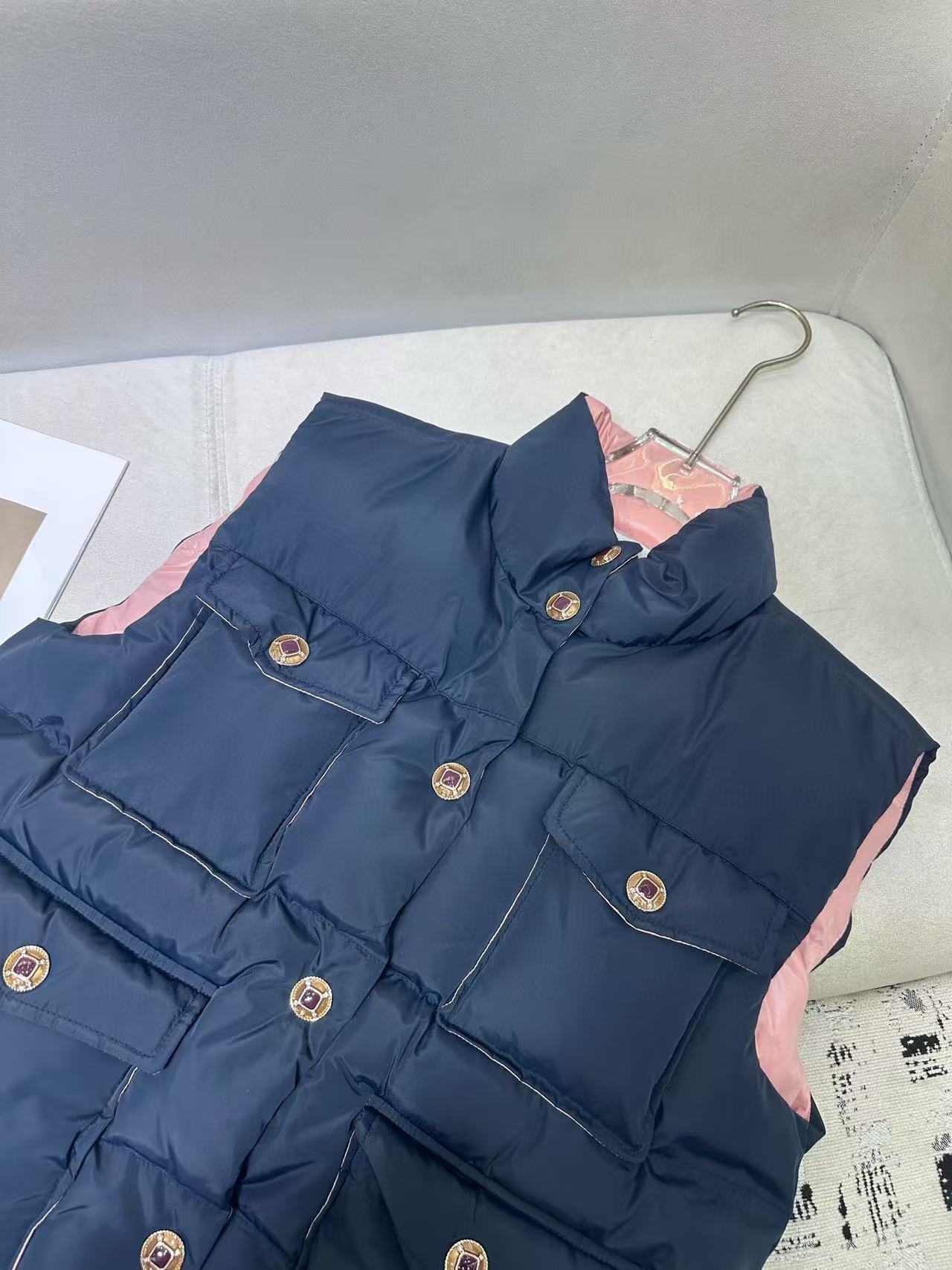 CHANE1高品質秋冬ダウンベスト【50％割引+送料無料】