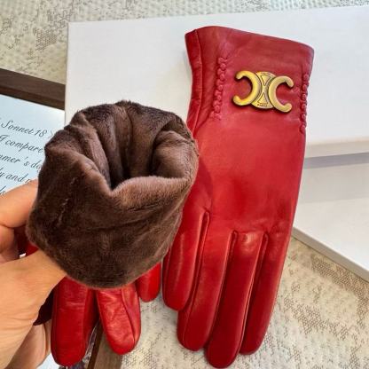 CEL1NE 凱旋門ウール＆シープスキングローブ【50％割引+送料無料】