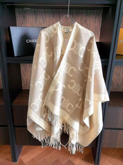 CEL1NE 凱旋門 カシミア スカーフ【50％割引+送料無料】